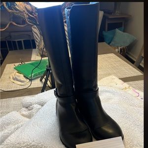 Michael Kors boots, black, size 3